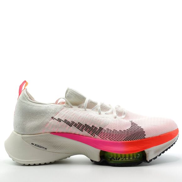 Nike Air Zoom Tempo Next% Flyknit White Washed Running Shoes DJ5430-100 Mens 15 - Picture 1 of 12